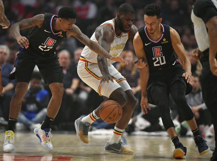 Bị lật ngược thế trận ở hiệp 4, Golden State Warriors nhận thất bại đáng tiếc trước Los Angeles Clippers - Ảnh 2.