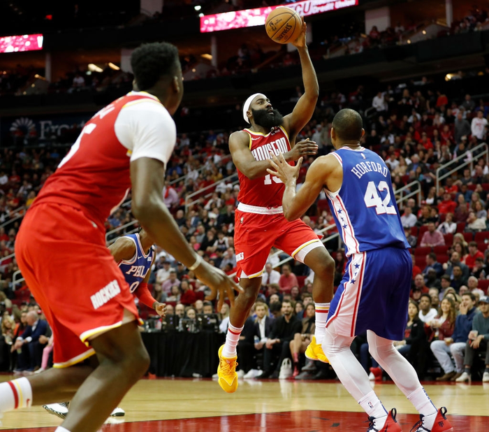 James Harden và Russell Westbrook cùng lập kỷ lục khủng, Houston Rockets nhẹ nhàng hạ Philadelphia 76ers - Ảnh 6.