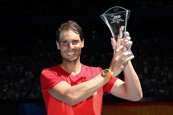 Chẳng tay vợt nào hạnh phúc hơn Nadal hôm nay: Vừa tỏa sáng giúp Tây Ban Nha vào tứ kết ATP Cup, lại ẵm thêm chiếc cúp danh giá - Ảnh 7.