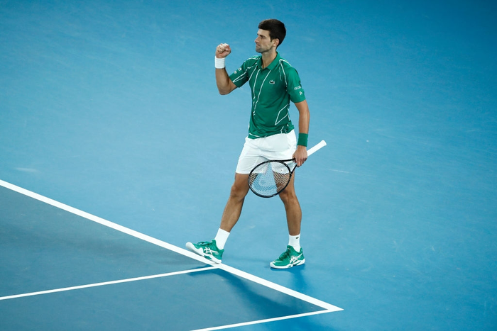 Thể hiện bản lĩnh tuyệt vời, Djokovic vô địch Australian Open để tiến sát danh hiệu Grand Slam của Nadal và Federer - Ảnh 3.