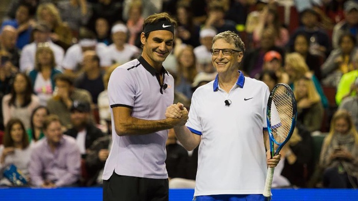 Federer chuẩn bị &quot;song tấu hợp bích&quot; với tỷ phú Bill Gates để đối đầu Nadal - Ảnh 2.