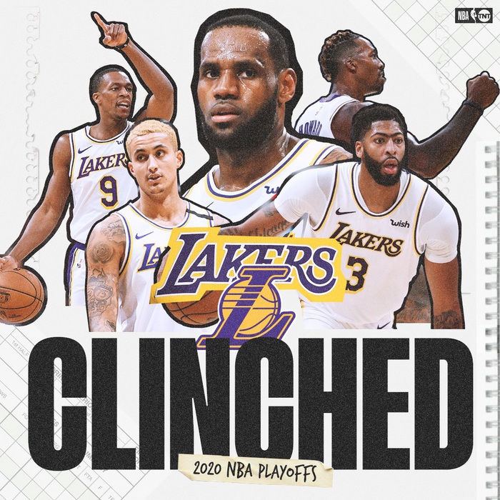 Los Angeles Lakers chính thức trở lại vòng đấu Playoffs trong ngày LeBron James xô đẩy kỷ lục giải đấu - Ảnh 3.