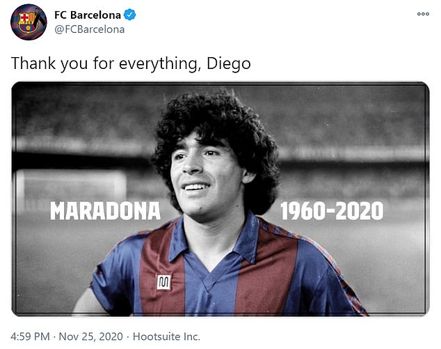 Các siêu sao thế giới tiếc thương huyền thoại Maradona: Vua bóng đá Pele hẹn chơi bóng cùng Cậu bé vàng trên thiên đàng - Ảnh 6.