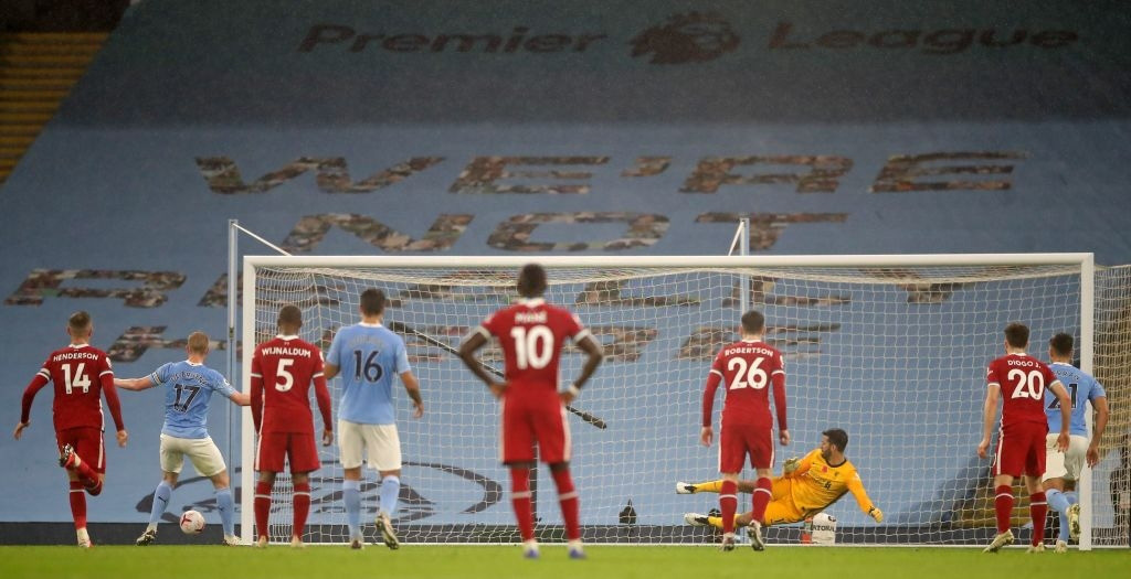 Ngôi sao đáng tin nhất sút hỏng phạt đền, Man City bị Liverpool cầm hòa trên sân nhà - Ảnh 6.