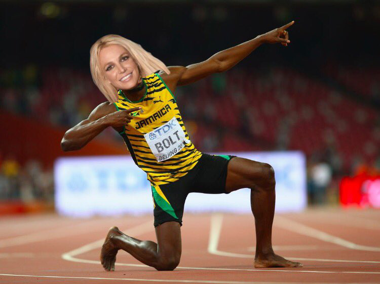 Nữ hoàng nhạc Pop Britney Spears khiến dân tình sốc nặng khi tự nhận phá kỷ lục của Usain Bolt tới 4 giây, còn đưa ra luôn cơ sở để chứng minh - Ảnh 4.