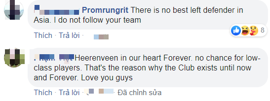 Văn Hậu chia tay SC Heerenveen, fan Thái Lan bình luận troll đội bóng Hà Lan: Họ thật tàn nhẫn, Hà Nội FC đã chấp nhận trả lương rồi mà - Ảnh 3.