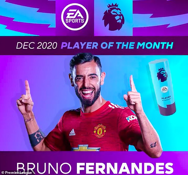 Giành giải thưởng Cầu thủ xuất sắc nhất tháng, Bruno Fernandes thiết lập kỷ lục chưa từng có - Ảnh 1.