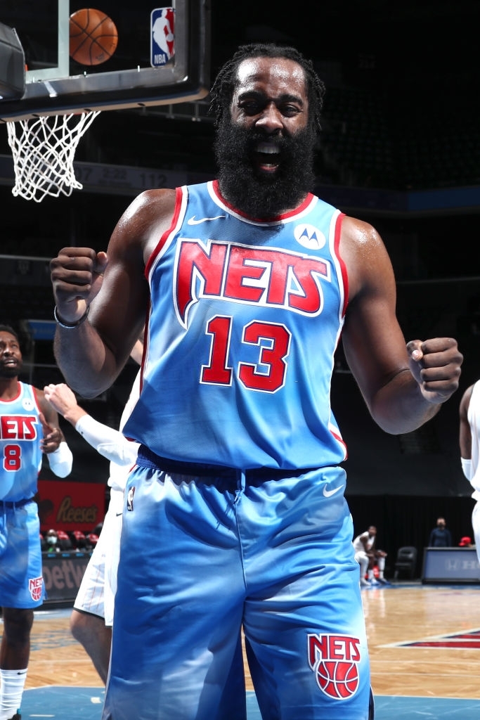 Song sát Brooklyn Nets lập kỉ lục trong ngày James Harden ra mắt - Ảnh 3.