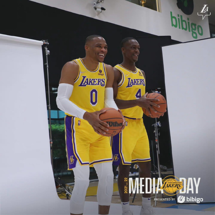 Russell Westbrook và Rajon Rondo &quot;xí xóa&quot; mối thù cũ, quyết tâm giành chức vô địch trong màu áo Los Angeles Lakers - Ảnh 1.