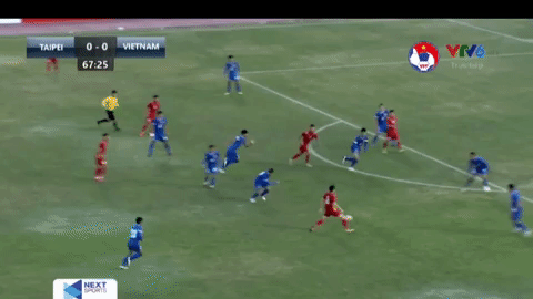 Trực tiếp U23 Việt Nam 1-0 U23 Đài Bắc Trung Hoa: Văn Xuân tỏa sáng, mang về 3 điểm trọn vẹn  - Ảnh 3.