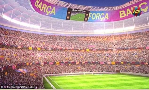 Thiết kế theo kỳ vọng của sân Camp Nou mới