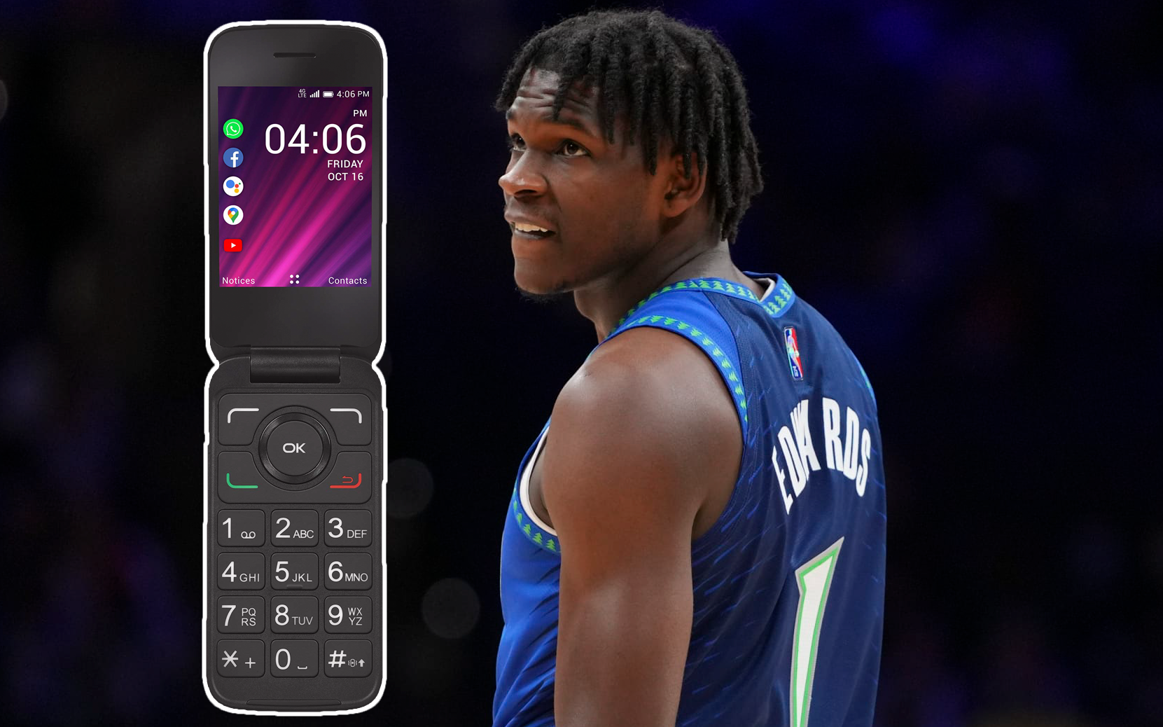 Hưởng lương hơn 10 triệu USD, sao NBA vẫn sử dụng điện thoại "đồ đá" khiến NHM bất ngờ