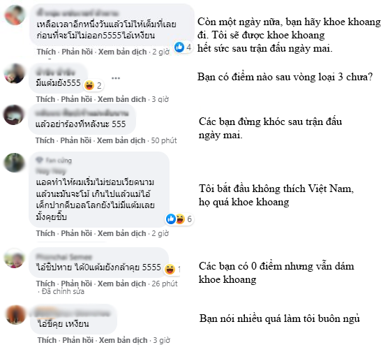 CĐM Thái Lan mỉa mai Duy Mạnh: &quot;Đừng khóc sau trận&quot; - Ảnh 1.
