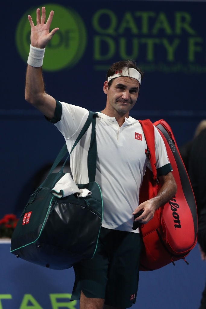 Roger Federer thua sốc ở vòng 3 Doha Open - Ảnh 1.