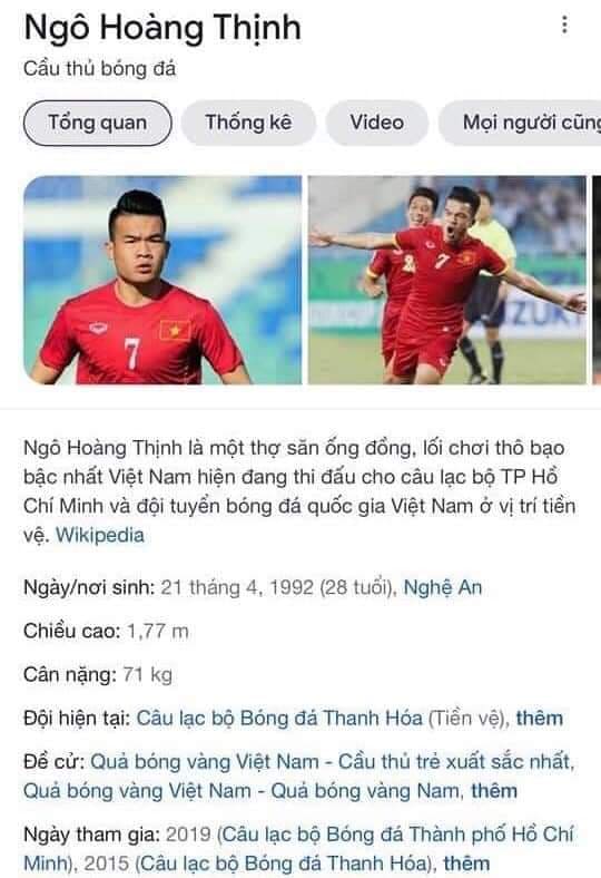 Thông tin Ngô Hoàng Thịnh trên trang Wikipedia.