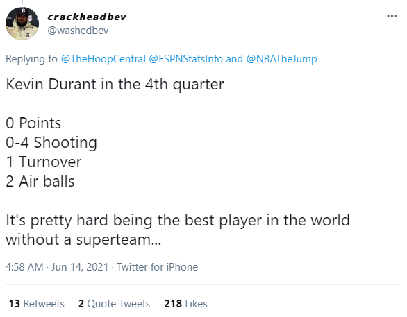 Kevin Durant nhận mưa gạch đá từ MXH: &quot;Hắn chẳng là gì nếu thiếu đi siêu đội hình&quot; - Ảnh 4.