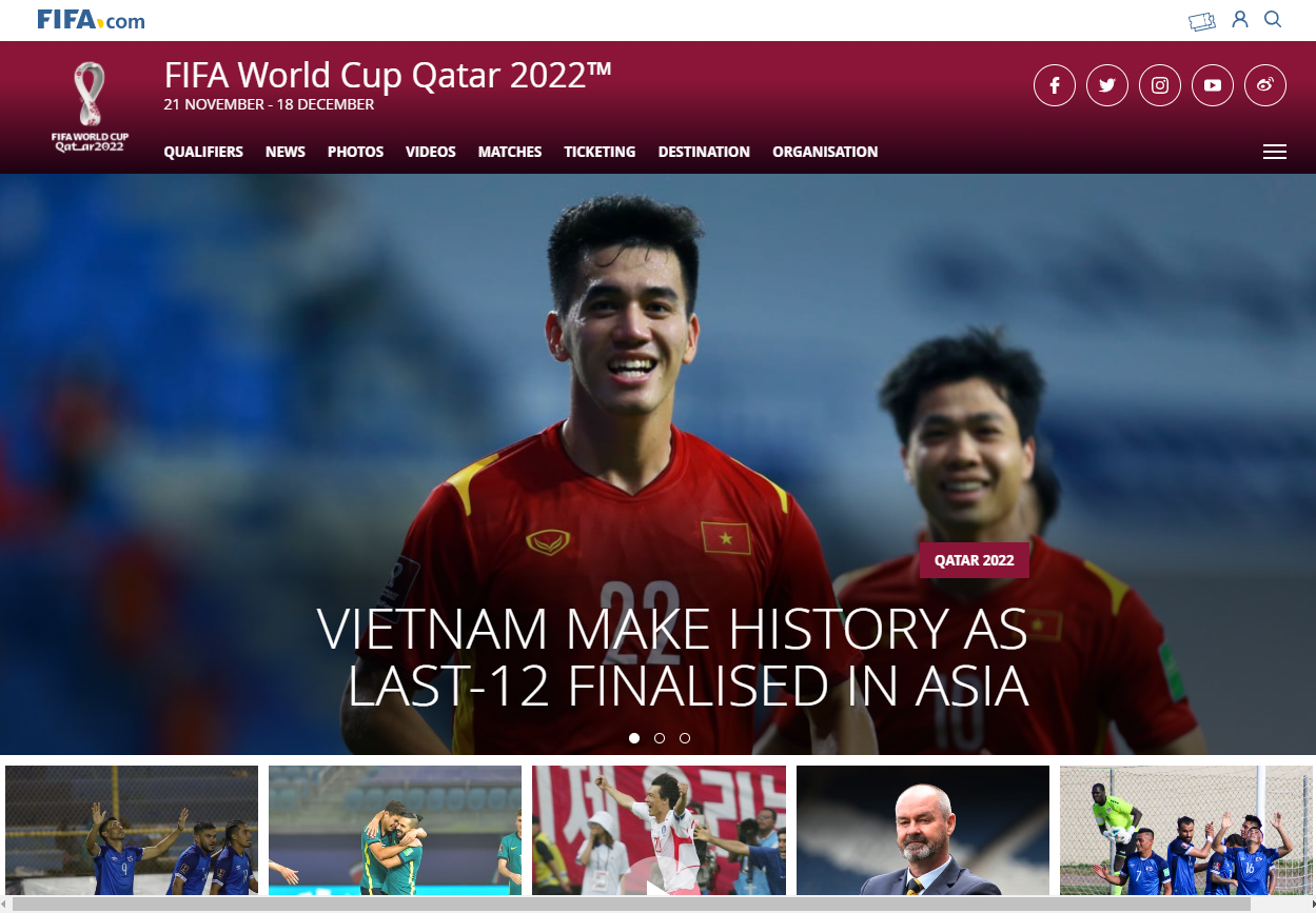 Trang chủ FIFA đặt ĐT Việt Nam ở vị trí to, đẹp, khen là bất ngờ lớn nhất - Ảnh 1.