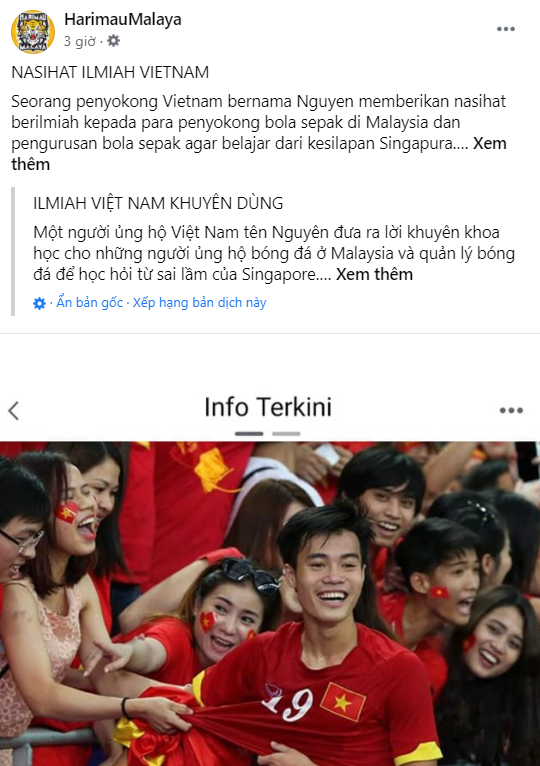 Fan Malaysia mong Hiệp hội bóng đá học theo Việt Nam: &quot;Hãy dừng việc nhập tịch lại&quot;  - Ảnh 1.