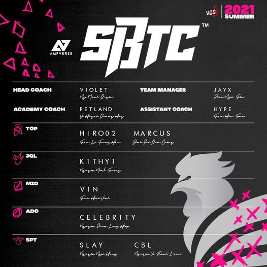 SBTC Esports &quot;thay máu&quot; nhân sự, đổi màu logo để bước tới VCS mùa Hè 2021 - Ảnh 1.
