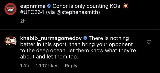 Bị Conor McGregor chê &quot;cố tình lặn&quot;, cựu vương Khabib Nurmagomedov lập tức đáp trả - Ảnh 2.