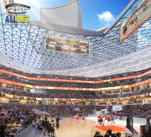 Las Vegas xây dựng nhà thi đấu &quot;nghìn tỷ&quot;, nỗ lực gia nhập gia đình NBA? - Ảnh 1.