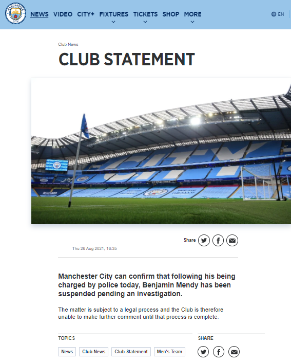 Sao Manchester City bị buộc tội hiếp dâm - Ảnh 2.