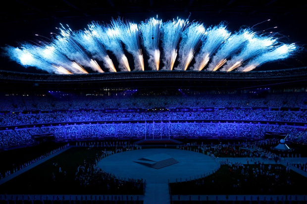 Mãn nhãn với màn pháo hoa tuyệt đẹp khép lại Olympic 2020 - Ảnh 4.