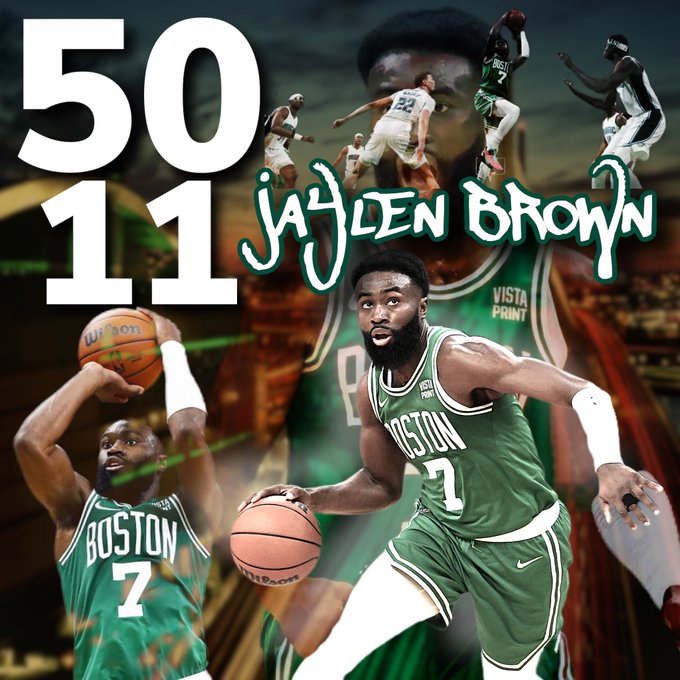 Thiết lập career high, Jaylen Brown ghi tên vào lịch sử Boston Celtics - Ảnh 1.