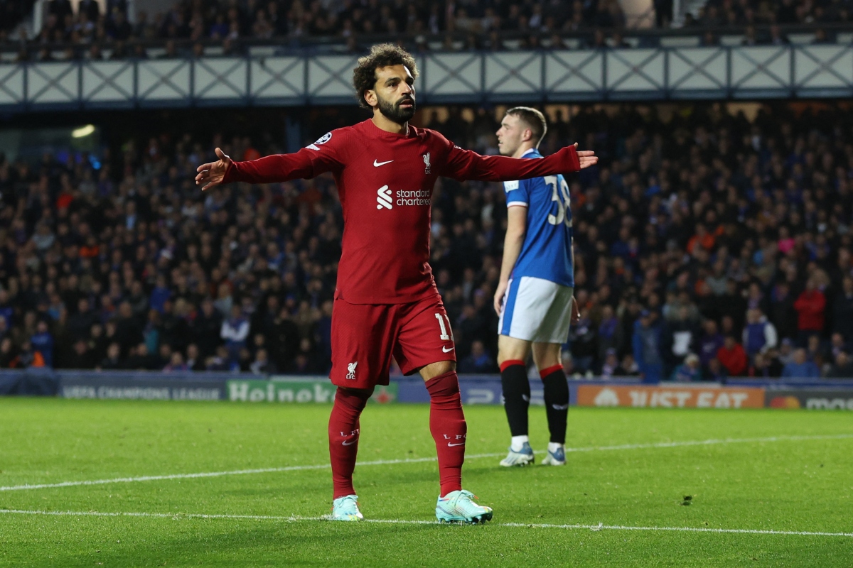 Đại thắng Rangers nhờ hat-trick của Salah, Liverpool tiến gần vòng 1/8 - Ảnh 7.