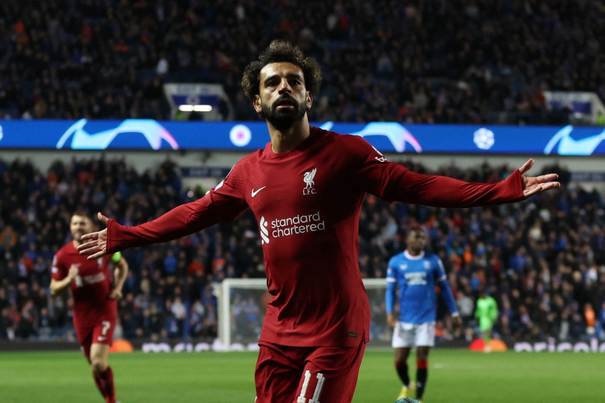 Đại thắng Rangers nhờ hat-trick của Salah, Liverpool tiến gần vòng 1/8 - Ảnh 9.