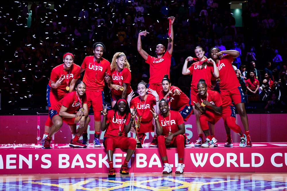 Thắng cách biệt Trung Quốc, tuyển Mỹ giành Huy chương vàng giải vô địch bóng rổ nữ thế giới 2022 - Ảnh 2.