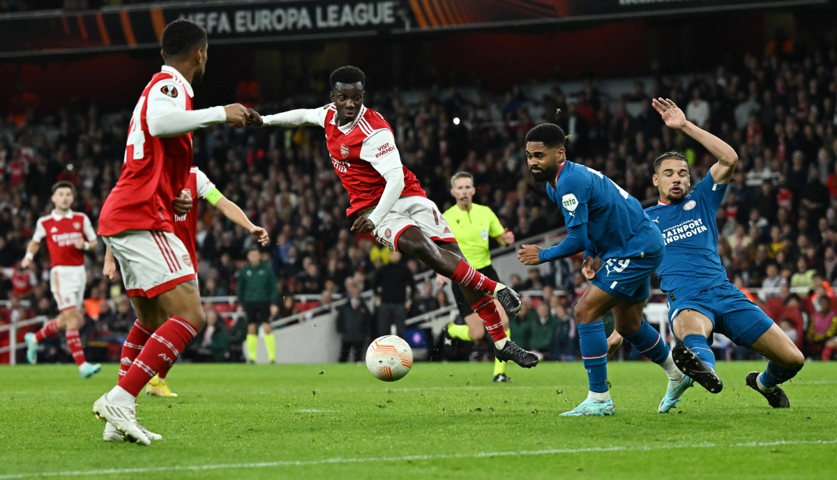Thắng tối thiểu PSV Eindhoven, Arsenal giành vé đi tiếp ở Europa League - Ảnh 4.