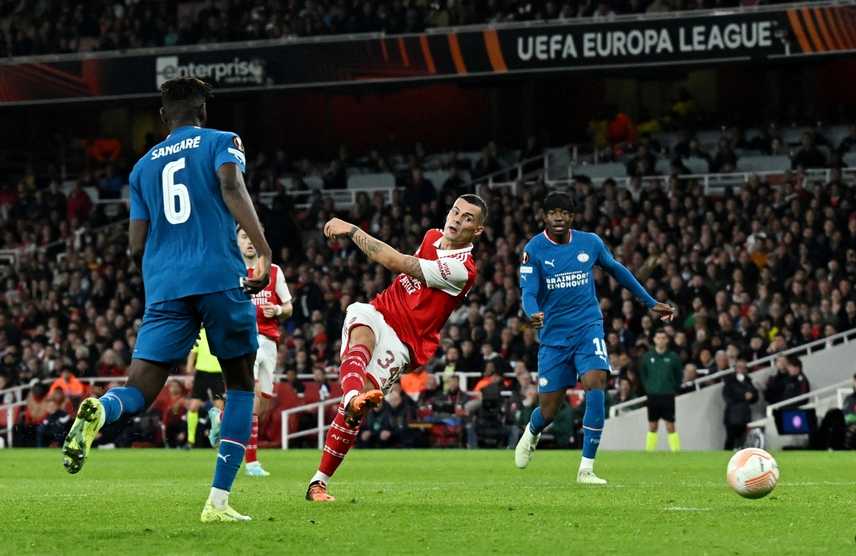 Thắng tối thiểu PSV Eindhoven, Arsenal giành vé đi tiếp ở Europa League - Ảnh 6.