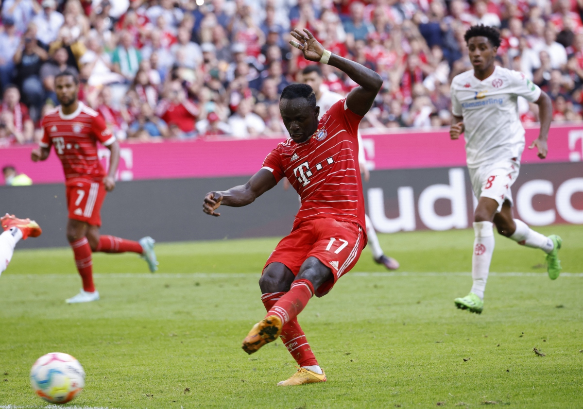 Bayern Munich tạm chiếm ngôi đầu Bundesliga sau khi &quot;đánh tennis&quot; với Mainz - Ảnh 4.