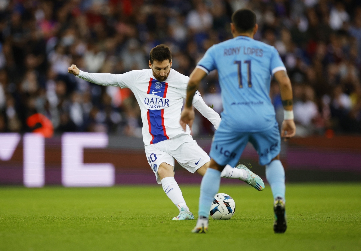 Messi - Neymar - Mbappe đồng loạt ghi bàn, PSG thắng nghẹt thở Troyes - Ảnh 5.