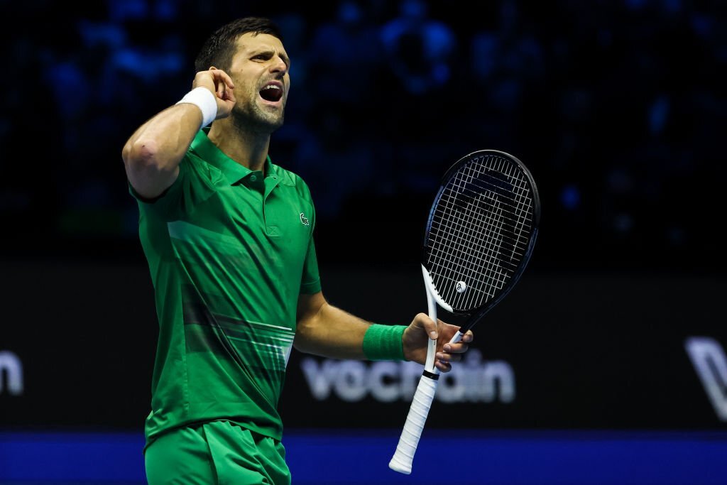 Djokovic nối dài mạch thắng trước Tsitsipas, khởi đầu thuận lợi ở ATP Finals - Ảnh 2.