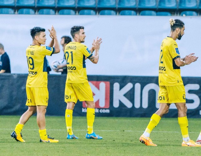 Quang Hải nằm trong nhóm kém nhất Pau FC - Ảnh 1.