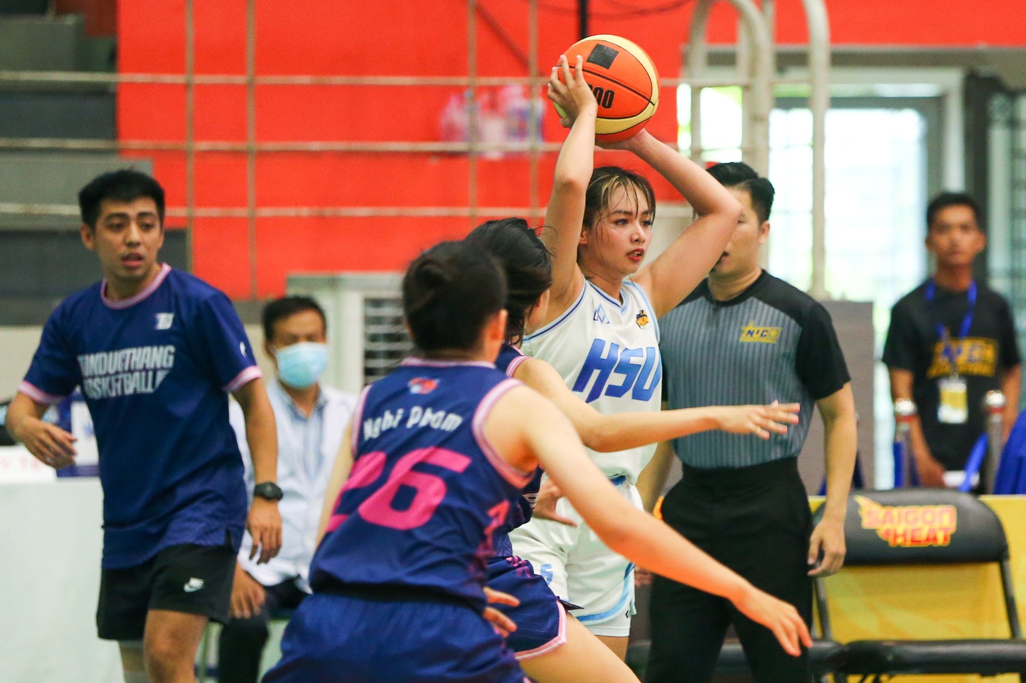 Đại học Tôn Đức Thắng và Rmit lần lượt lên ngôi ở nội dung nữ, nam tại giải bóng rổ sinh viên toàn quốc 2022 - Ảnh 3.