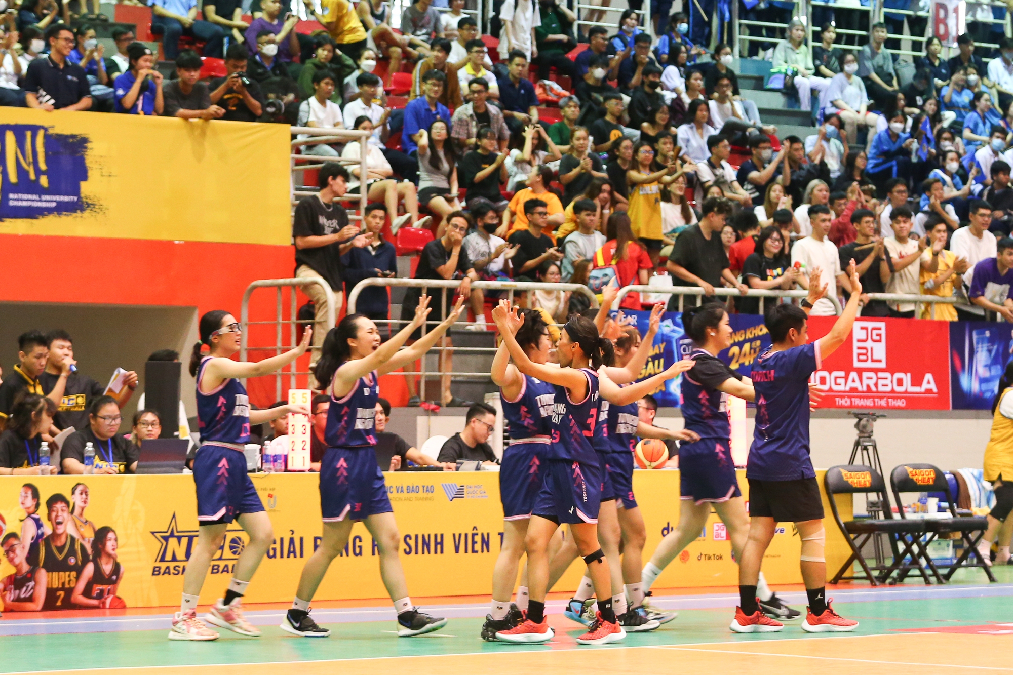 Đại học Tôn Đức Thắng và Rmit lần lượt lên ngôi ở nội dung nữ, nam tại giải bóng rổ sinh viên toàn quốc 2022 - Ảnh 5.