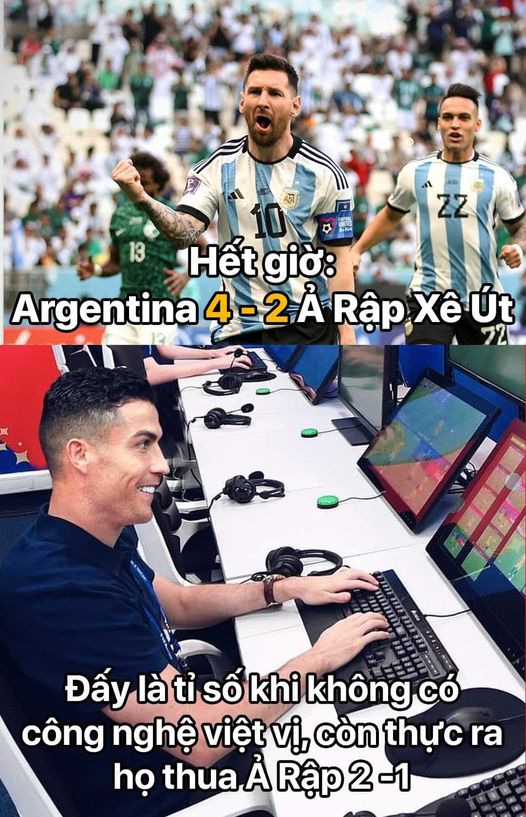Dân mạng hài hước: 'Messi và Argentina cũng ngang Việt Nam chứ mấy' - Ảnh 5.