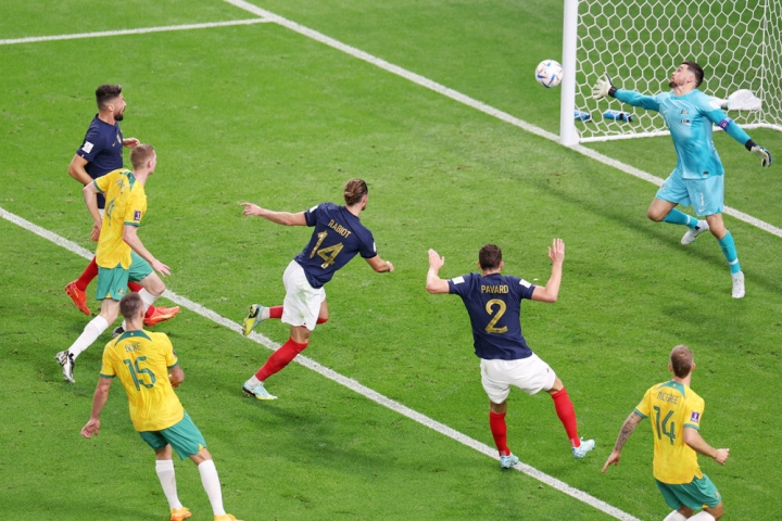 Giroud chạm kỷ lục, đội tuyển Pháp đè bẹp Australia - Ảnh 1.