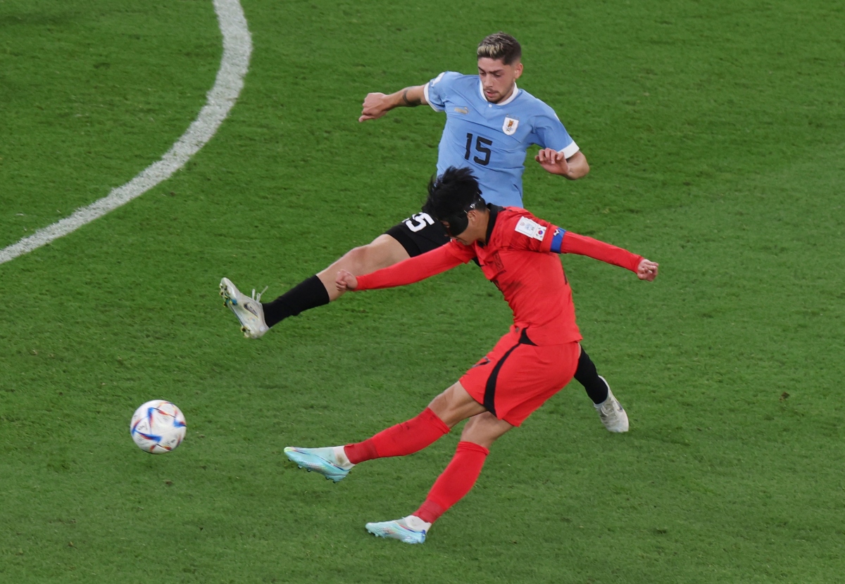 Hàn Quốc lần đầu có điểm trước Uruguay ở World Cup - Ảnh 10.