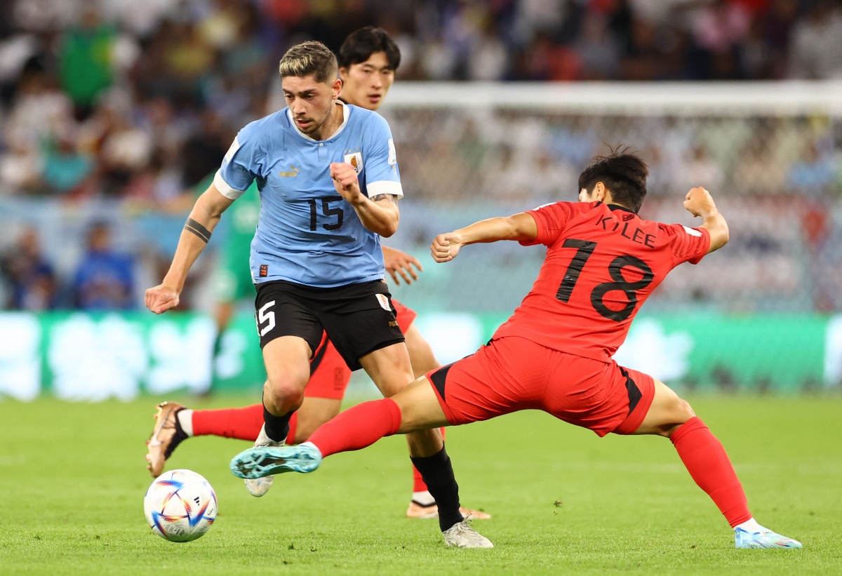 Hàn Quốc lần đầu có điểm trước Uruguay ở World Cup - Ảnh 11.