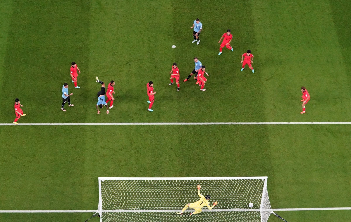 Hàn Quốc lần đầu có điểm trước Uruguay ở World Cup - Ảnh 7.