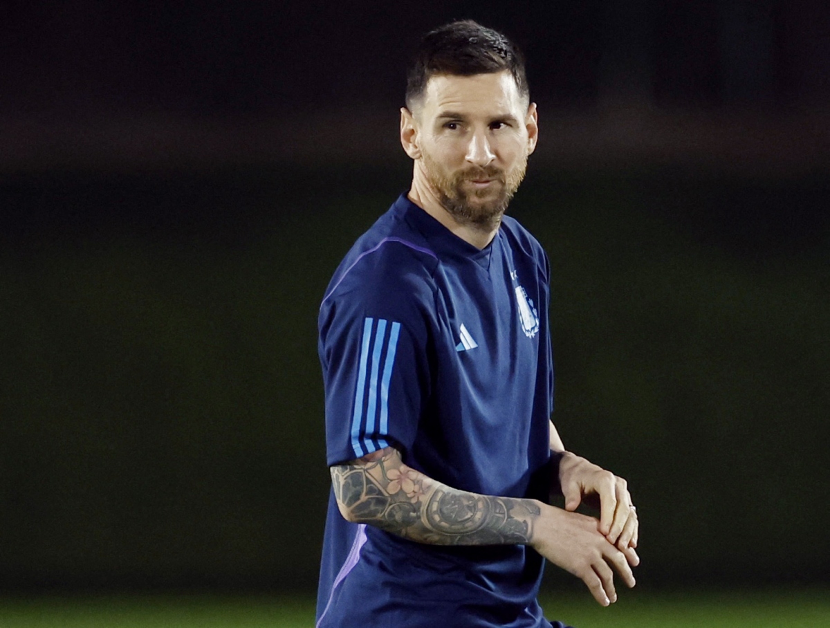 Messi hứng khởi tập luyện trước trận đấu quyết định của Argentina - Ảnh 7.