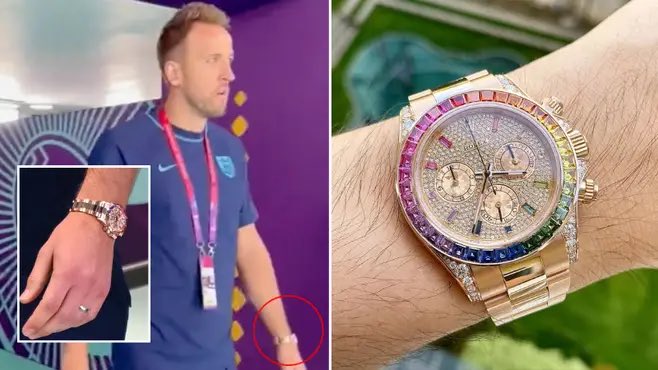Harry Kane đeo đồng hồ 15 tỷ đồng ở World Cup - Ảnh 1.