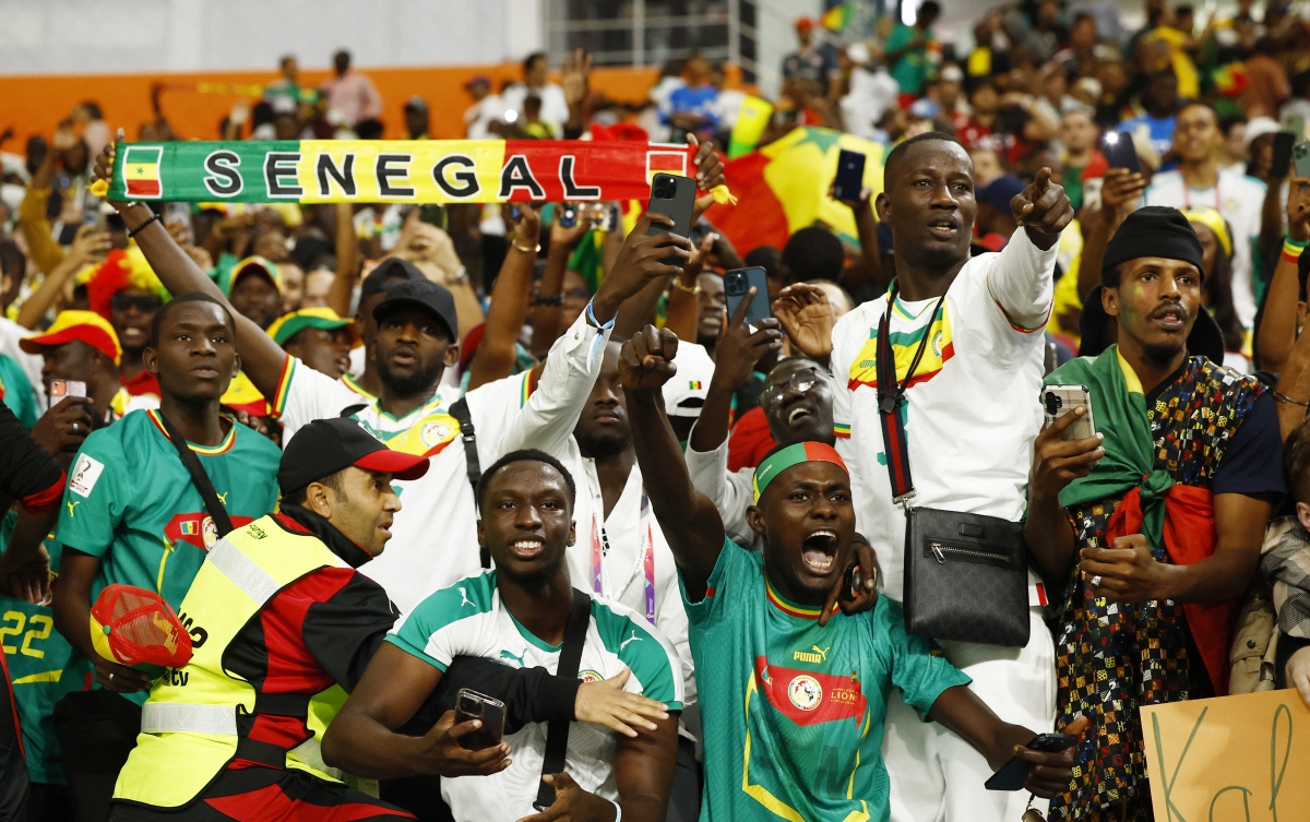 Senegal ăn mừng cuồng nhiệt khi vượt qua vòng bảng World Cup 2022 - Ảnh 7.
