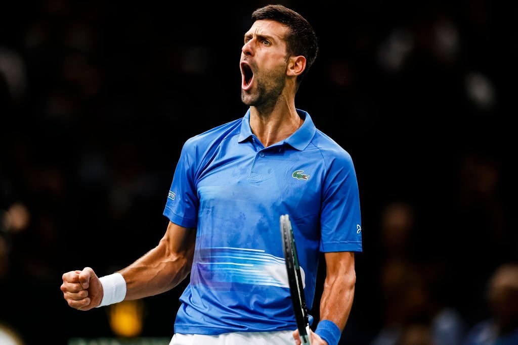 Thắng áp đảo 'hiện tượng', Djokovic vào bán kết Paris Masters - Ảnh 7.