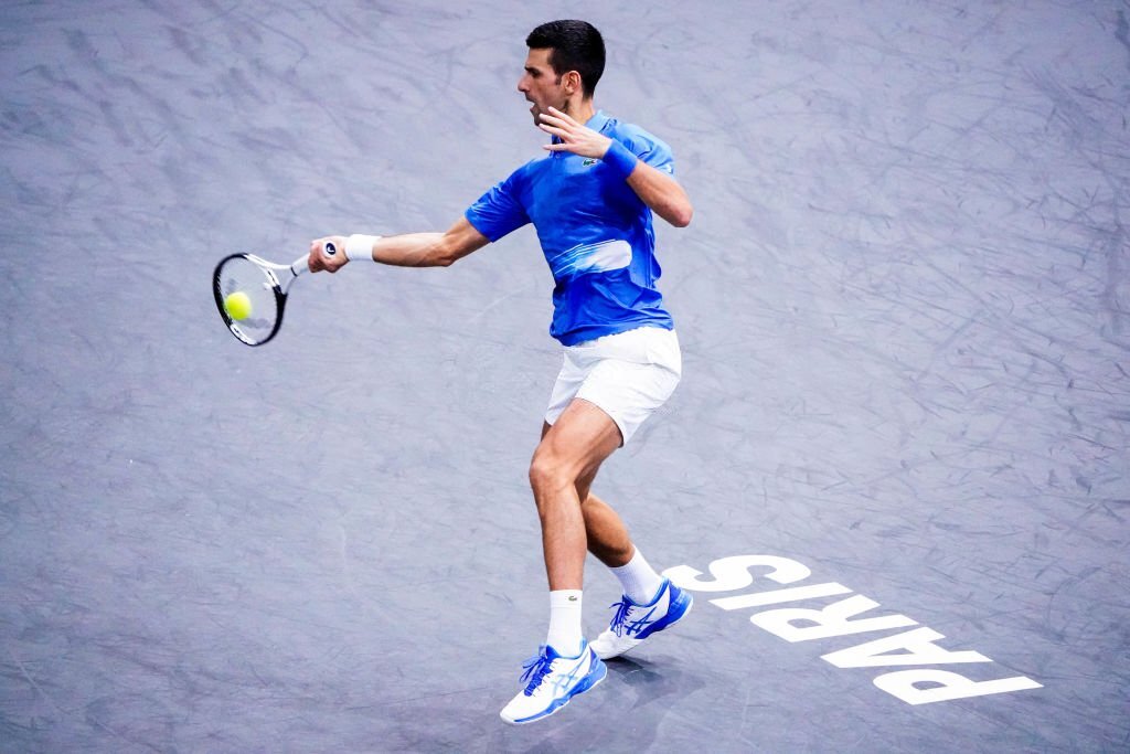 Djokovic thua tay vợt tuổi teen ở chung kết Paris Masters - Ảnh 2.
