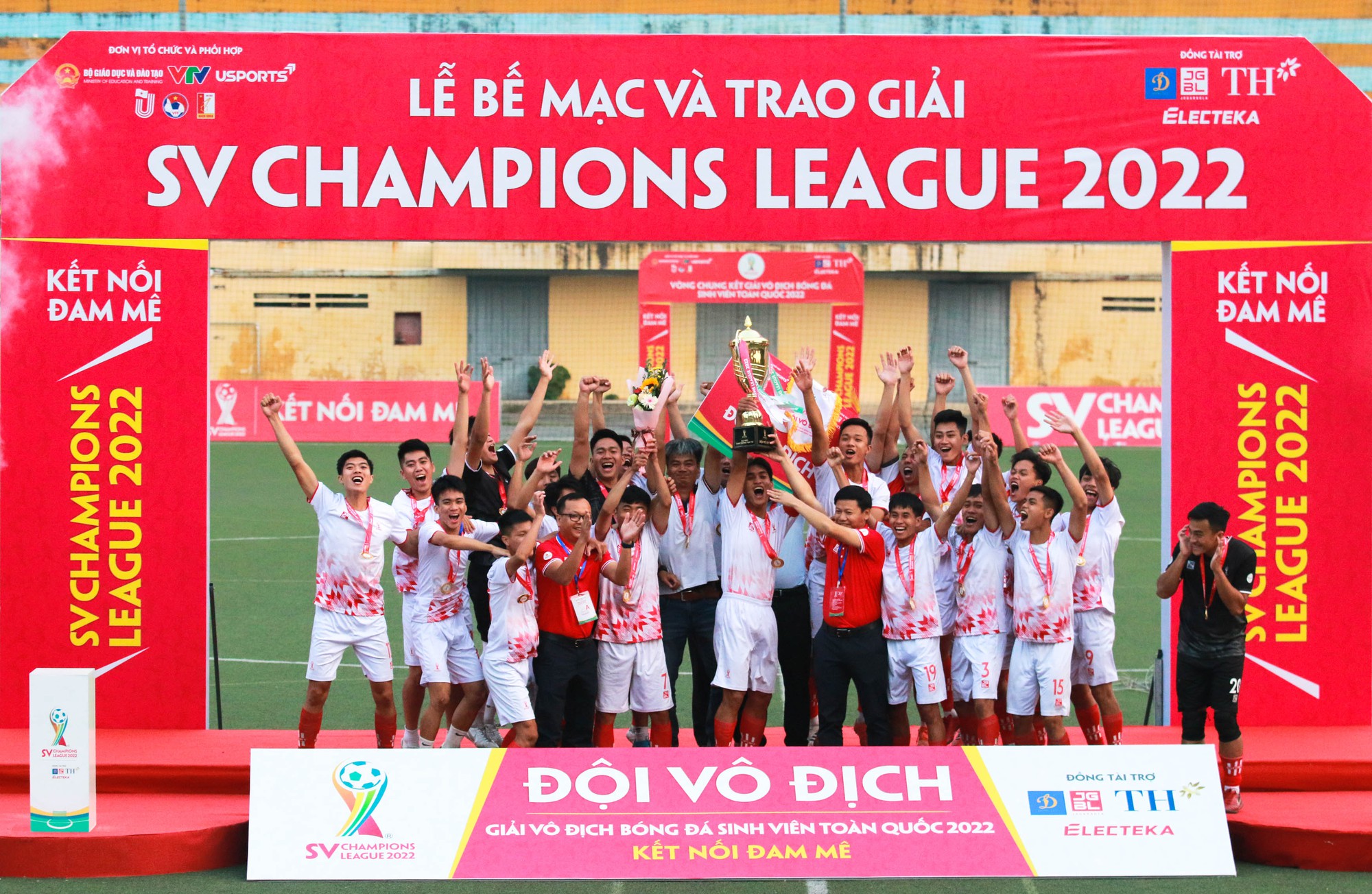 Đại học Giao thông Vận tải vô địch SV Champions League 2022 - Ảnh 3.